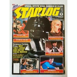 STARLOG #76 - 1983 November Featuring Star Wars On Cover VINTAGE